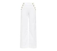 Only - ONLMADISON HW BUTTON WIDE DNM 730 NOOS White Denim - Gr. - 32/32