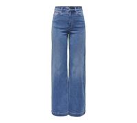 ONLY Damen Onlmadison-Royal Hw Wide DNM Bf Gua, Medium Blue Denim, S / 32L