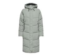 Steppmantel ONLY "ONLMAGGI LIFE LONG PUFFER CC OTW", Damen, Gr. L, grün (lilypad), Web, Obermaterial: 100% Polyester, unifarben, regular fit, Mäntel (70313618-L) lilypad