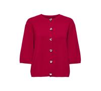 ONLY - ONLMAISIE 2/4 O-NECK CARDIGAN KNT Barbados Cherry - Gr. - M