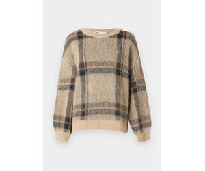 ONLY ONLMARION LIFE LS O-NECK KNT Damen | HUMUS NAVY BLAZER/TOASTED COCO/MEL | L