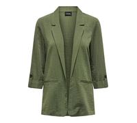 ONLY Damen Onlmarsa 3/4 Blazer WVN Noos Longblazer, Kalamata/Detail:Melange, XL
