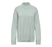 ONLY - ONLMARY LS HIGH NECK SLIT KNT NOOS Grün - Gr. - M