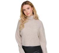 ONLY - ONLMELANIE L/S ROLLNECK PULLOVER KNTNOOS oatmeal - Gr. - M