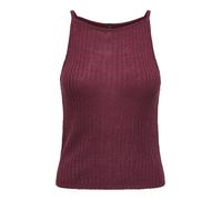 ONLY - ONLMIAMI SL STRAP TOP CC KNT Ruby Wine - Gr. - L