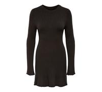 ONLY ONLMICHELLA LS O-NECK DRESS KNT NOOS Damen | CHOCOLATE TORTE MELANGE | S