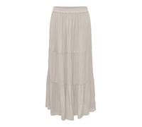 ONLY Damen Maxi Viskose Rock ONLMikka Life Long Langer Sommerrock 15324808 Moonbeam XS