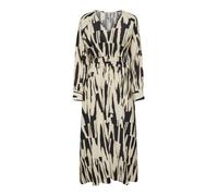 ONLY - ONLMILA LIFE L/S V-NECK MIDI DRESS PTM black - Gr. - S