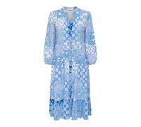 ONLY ONLMILANA 7/8 DRESS WVN NOOS Damen | PRINCESS BLUE MIX GRAPHIC | XS