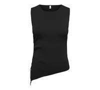 ONLY - ONLMILO SL O-NECK STRING TOP NCA KNT Black - Gr. - XS