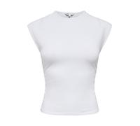 ONLY - ONLMIRA CAPSL RUCHING TOP JRS NOOS White - Gr. - S