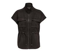 ONLY - ONLMIRA S/L FAUX SUEDE WAISTCOAT PNT Chocolate Torte - Gr. - XS