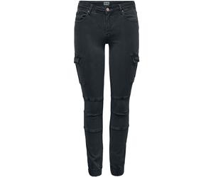 Only ONLMissouri Reg Ank Life Cargo Cargohose schwarz in W28L32