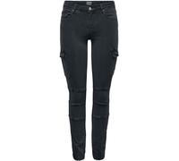 Only ONLMissouri Reg Ank Life Cargo Cargohose schwarz in W33L34