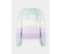 ONLY ONLMISTY LIFE LS STRIPE O-NECK KNT Damen | HARBOR GRAY WHITECAP GRAY/PURPLE ROSE/MEL | XL