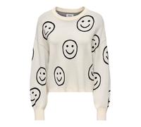 ONLY - ONLMONTANA LS JQ O-NECK CC KNT Birch - Gr. - L