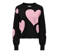 ONLY - ONLMONTANA LS JQ O-NECK CC KNT Black - Gr. - XL