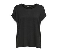 ONLY - ONLMOSTER S/S O-NECK TOP NOOS JRS Dark Grey Melange - Gr. - XS