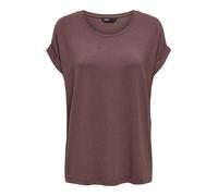 ONLY - ONLMOSTER S/S O-NECK TOP NOOS JRS Rose Brown - Gr. - S