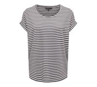 ONLY - ONLMOSTER STRIPE S/S O-NECK TOP JRS NOOS plum kitten - Gr. - M