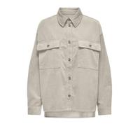 ONLY - ONLMOXIE L/S CORD SLIT SHACKET CC PNT oatmeal - Gr. - M