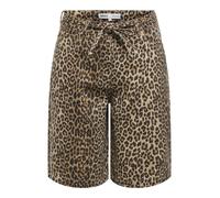ONLY - ONLNAOMI STRING AOP BERMUDA SHORTS OTW toasted coconut - Gr. - L
