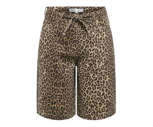 ONLY - ONLNAOMI STRING AOP BERMUDA SHORTS OTW toasted coconut - Gr. - M