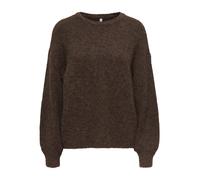 ONLY - ONLNELLIE LS O-NECK KNT NOOS Coffee Bean - Gr. - XL