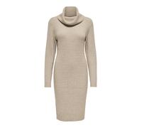 ONLY - ONLNELLIE LS ROLLNECK DRESS AT KNT Mocha Meringue - Gr. - XL