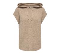 ONLY - ONLNELLIE SL HOODIE VEST CC KNT Cornstalk - Gr. - S