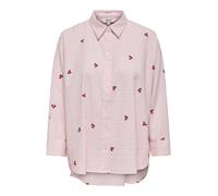 ONLY - ONLNEW LINA GRACE L/S CHERRY SHIRT WVN Crystal Rose - Gr. - S