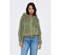 ONLY "ONLNEWANNA CONTACT SHERPA JKT OTW NOOS" mit Kapuze Kunstfaser (45547301-L) mermaid