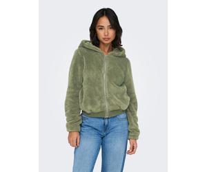 ONLY "ONLNEWANNA CONTACT SHERPA JKT OTW NOOS" mit Kapuze Kunstfaser (45547301-L) mermaid