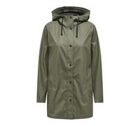 ONLY Regenmantel in Khaki - 28% | Größe S | Damen Outdoorjacken