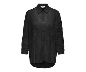 ONLY - ONLNEWLINA GRACE SHAINE SHIRT WVN Black - Gr. - S