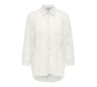 ONLY - ONLNEWLINA GRACE SHAINE SHIRT WVN Cloud Dancer - Gr. - L