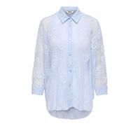 ONLY - ONLNEWLINA GRACE SHAINE SHIRT WVN Halogen Blue - Gr. - XS