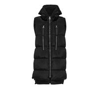 Only Steppweste im Double-Layer-Look Modell 'NEWNORA' in Black, Größe M