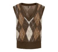ONLY ONLNOEME LIFE SL JQ VEST V-NECK KNT Damen | Chestnut | M