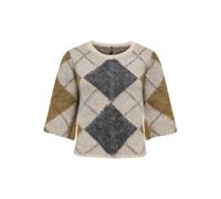 ONLY - ONLNOEME SS PATTERN O-NECK KNT Oatmeal - Gr. - L