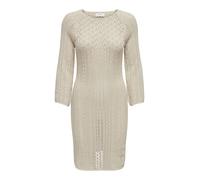 ONLY - ONLNOLA LIFE 3/4 DRESS EX KNT feather gray - Gr. - XS