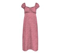 ONLY - ONLNOVA LIFE S/S TEVA LONG DRESS AOP PTM high risk red - Gr. - L