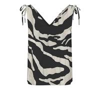 ONLY Onlnova Life Vis S/L Ruching Top AOP