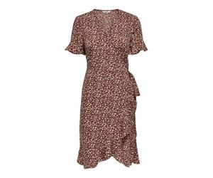 ONLY - ONLOLIVIA S/S WRAP DRESS WVN NOOS - Gr. - 40