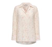 ONLY - ONLOREGON TEAGAN L/S SHIRT AOP WVN Cloud Dancer - Gr. - M