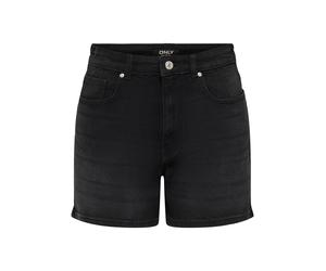 ONLY - ONLPHINE STRETCH DNM SHORTS PIM Washed Black - Gr. - L