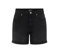 ONLY - ONLPHINE STRETCH DNM SHORTS PIM Washed Black - Gr. - M