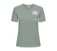 ONLY - ONLPOLLY REG S/S POCKET TOP BOX JRS Jadeite - Gr. - L