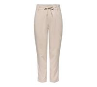 Jogger Pants ONLY "ONLPOPTRASH ARIS LIFE PANT WVN NOOS", Damen, Gr. XL, Länge 32, pumice stone, Web, Obermaterial: 93% Viskose, 7% Polyester, unifarben, regular fit lang, Hosen (52601250-XL) pumice st