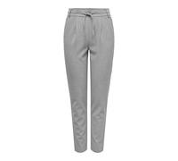 ONLY Damen Onlpoptrash-Elise Easy Melange Pant Noos Hose, Light Grey Melange, XL / 32L EU